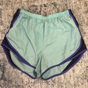 Seafoam Nike Tempo Shorts
